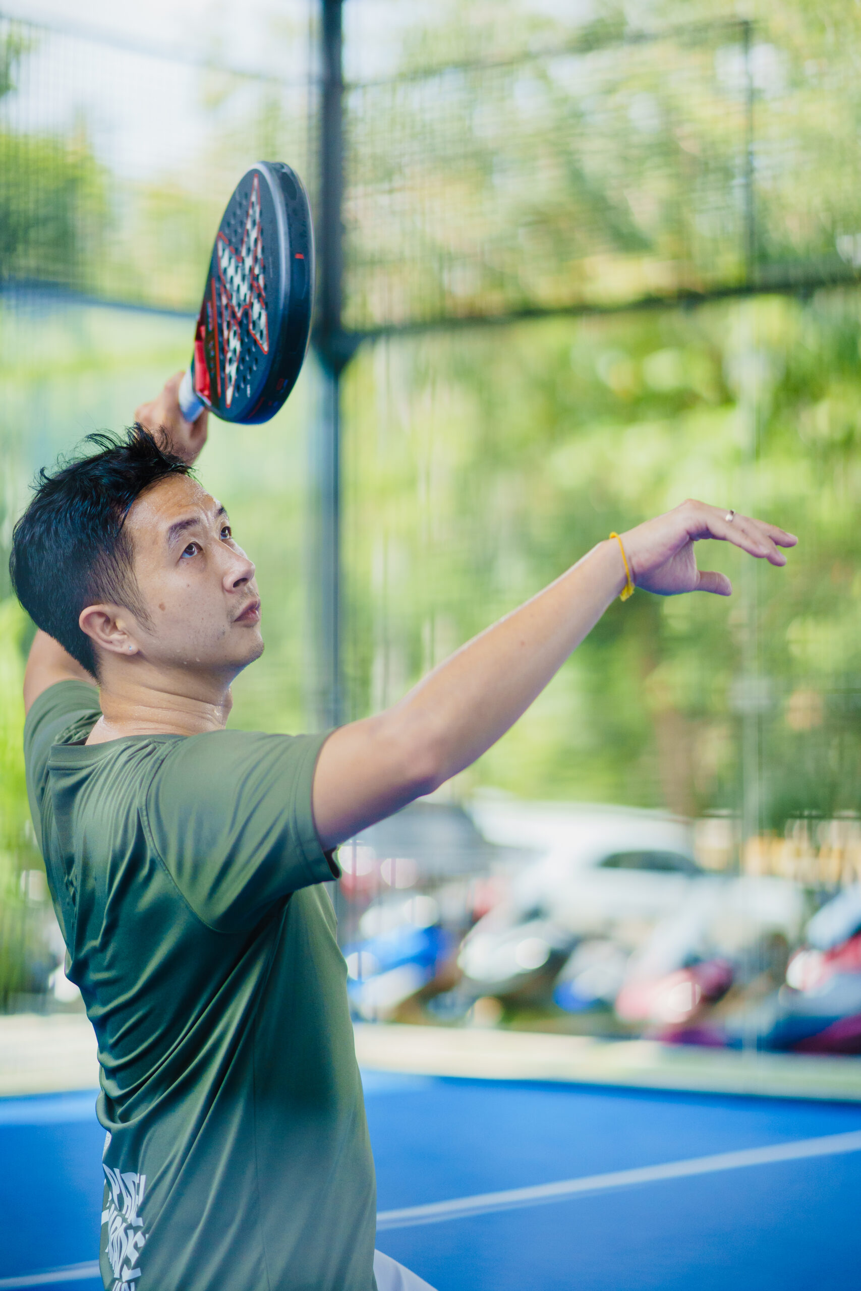 joueur padel paradise lamai koh samui
