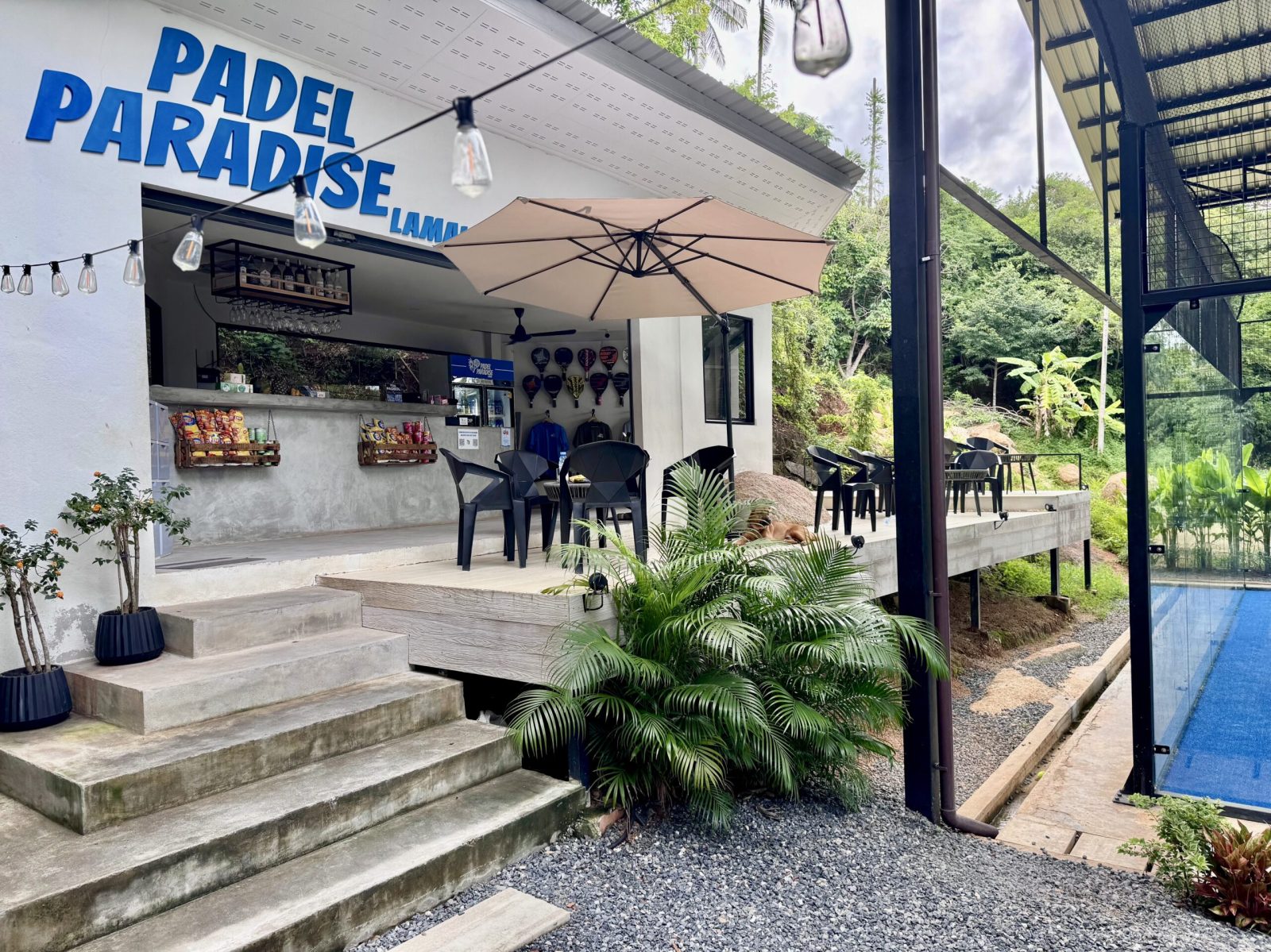 CLUB HOUSE club house padel paradise lamai koh samui